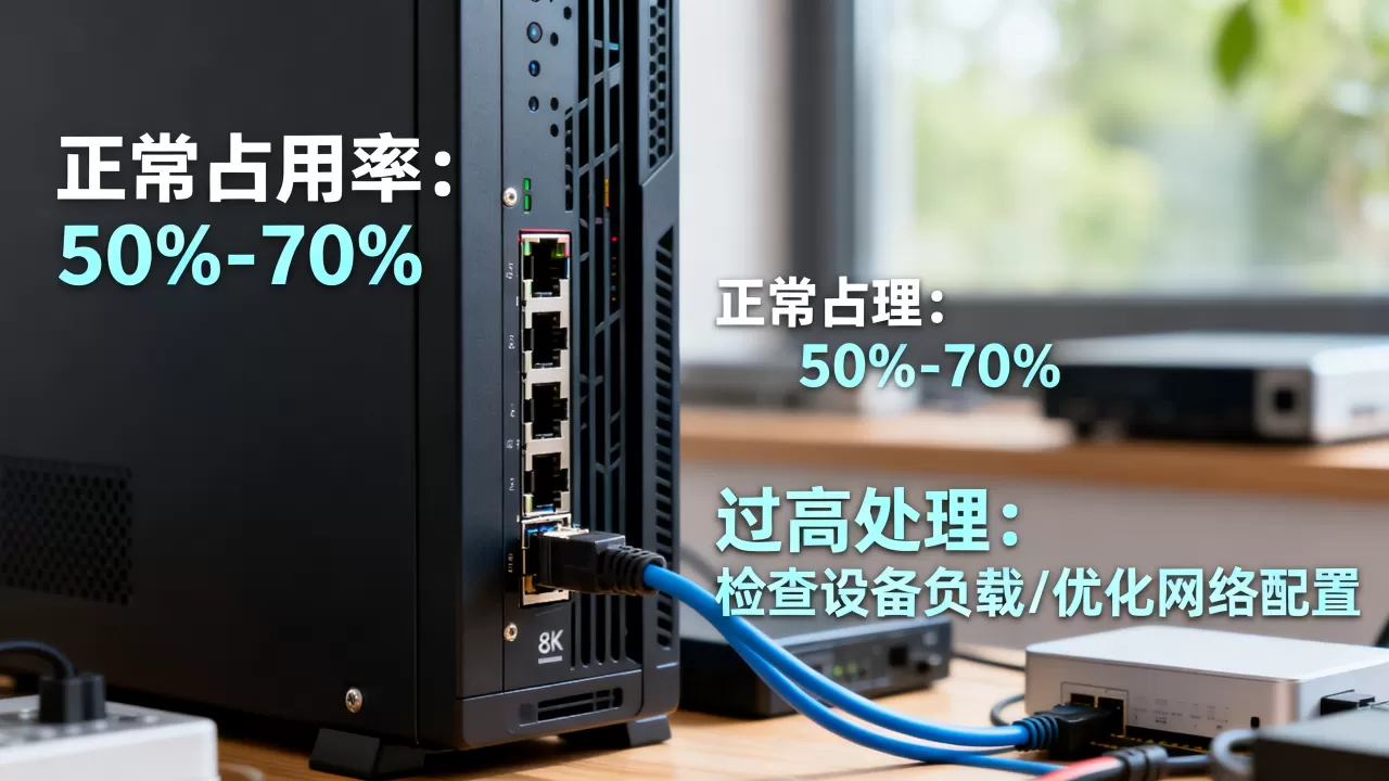 服务器网口占用率多少算正常,过高怎么办? 服务器网口占用率多少算正常,过高怎么办?
