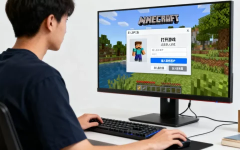我的世界端游PC版怎么玩服务器，联机方法是什么？