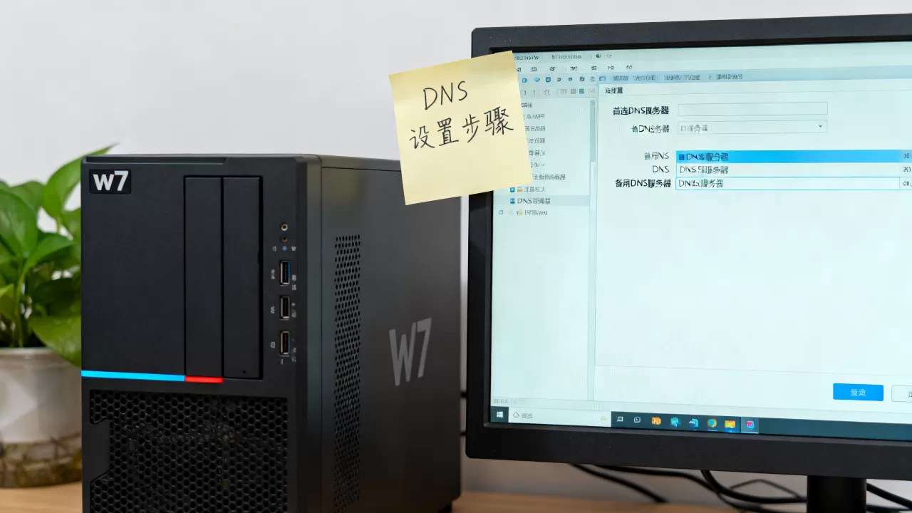w7服务器DNS怎么设置?,在哪里设置? w7服务器DNS怎么设置?,在哪里设置?
