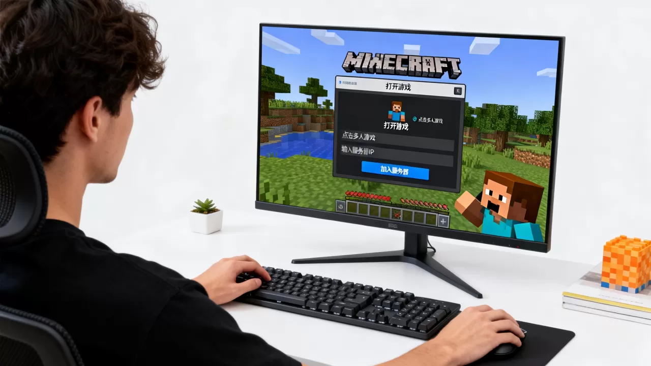我的世界端游PC版怎么玩服务器,联机方法是什么? 我的世界端游PC版怎么玩服务器,联机方法是什么?