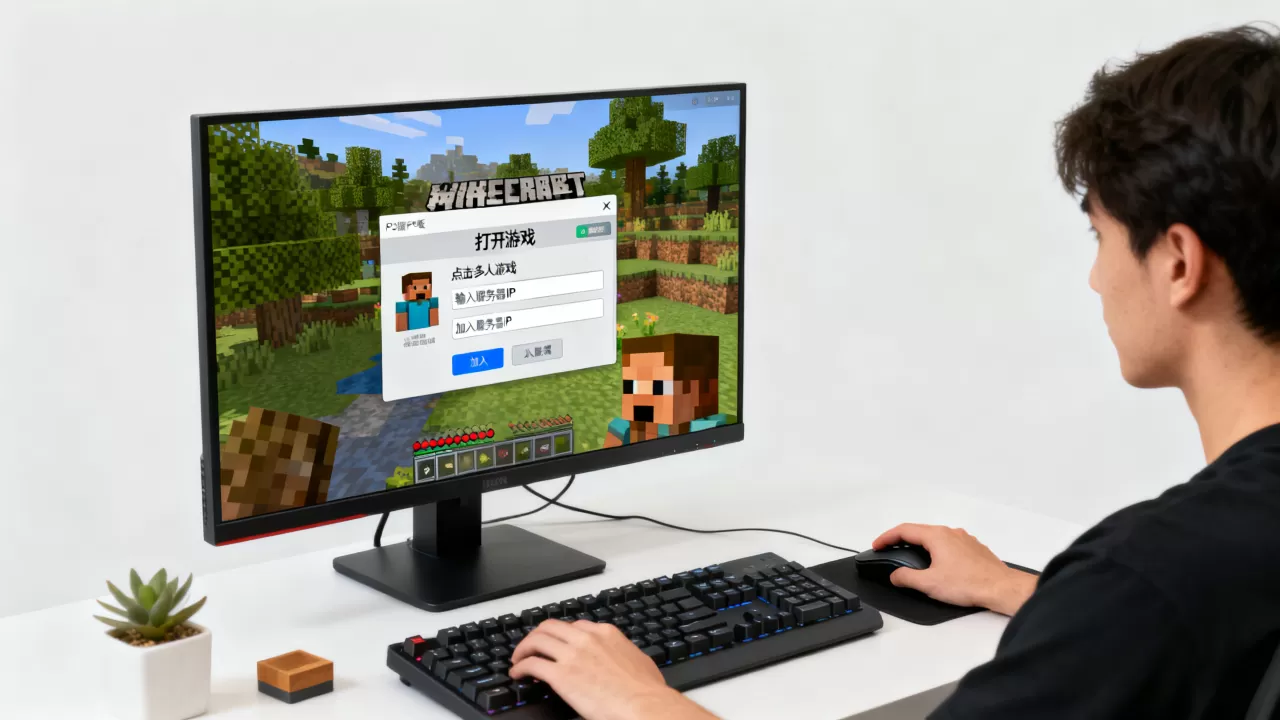 我的世界端游PC版怎么玩服务器,联机方法是什么? 我的世界端游PC版怎么玩服务器,联机方法是什么?