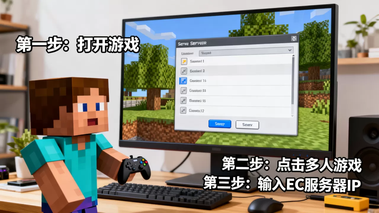 我的世界怎么找到EC服务器,我的世界EC服务器怎么进? 我的世界怎么找到EC服务器,我的世界EC服务器怎么进?