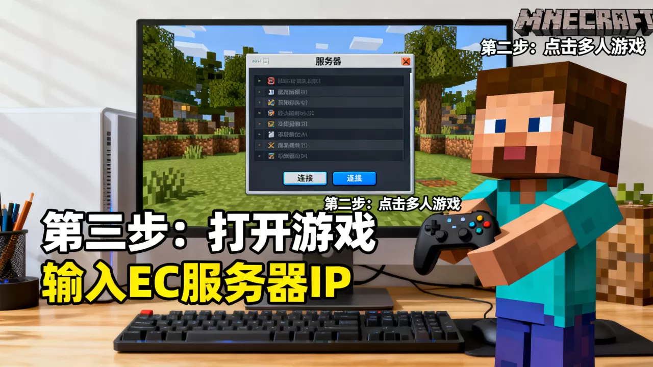 我的世界怎么找到EC服务器,我的世界EC服务器怎么进? 我的世界怎么找到EC服务器,我的世界EC服务器怎么进?