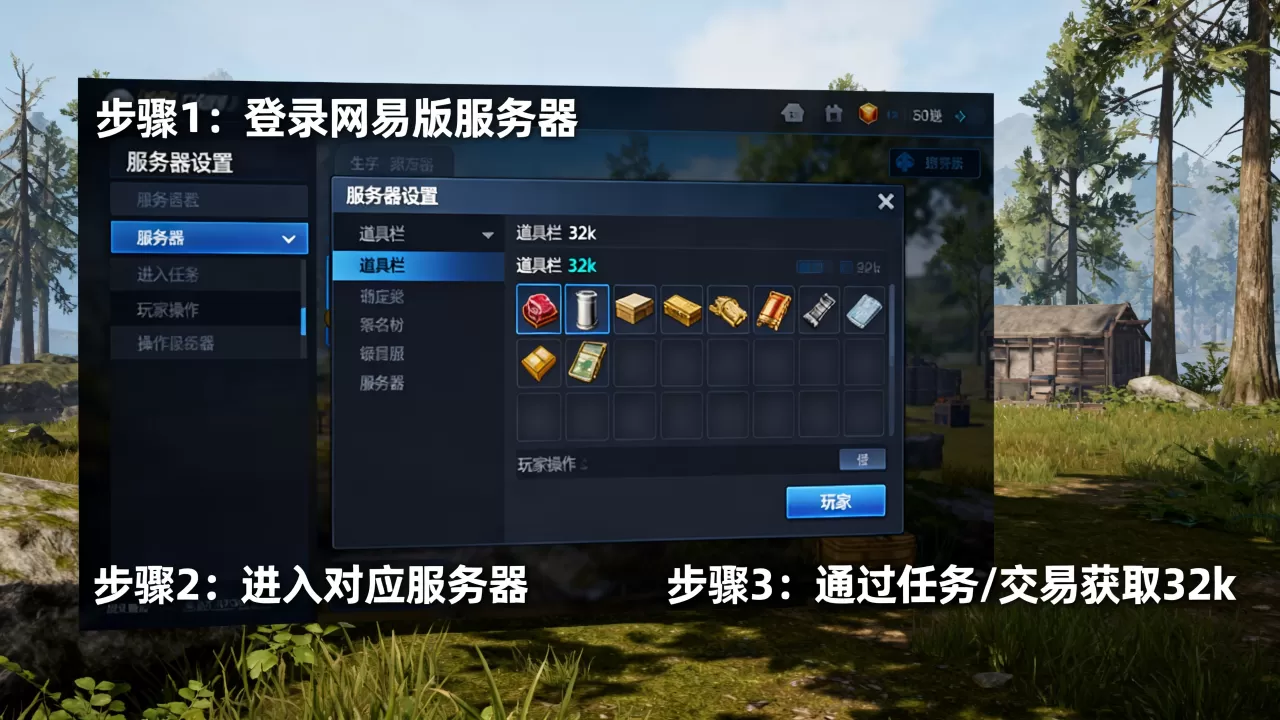 32k在服务器中怎么获得网易版,有什么方法? 32k在服务器中怎么获得网易版,有什么方法?