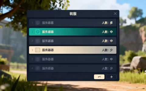 转服选哪些服务器号最好，哪个服务器人多？