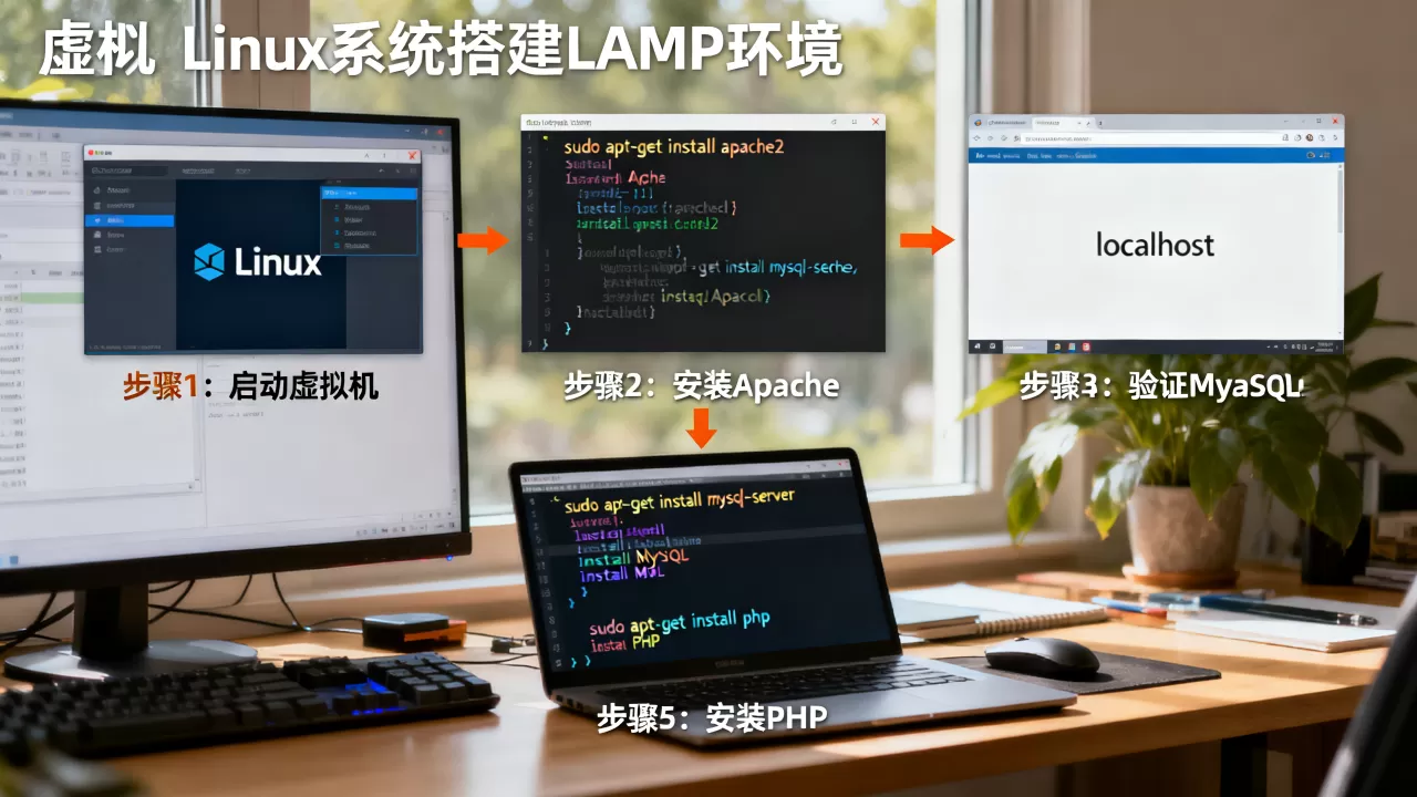 虚拟机Linux系统如何搭建LAMP环境?,有哪些步骤? 虚拟机Linux系统如何搭建LAMP环境?,有哪些步骤?