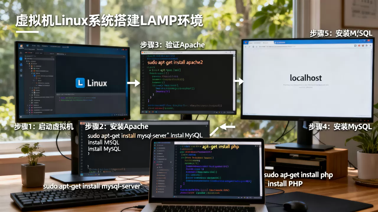 虚拟机Linux系统如何搭建LAMP环境?,有哪些步骤? 虚拟机Linux系统如何搭建LAMP环境?,有哪些步骤?