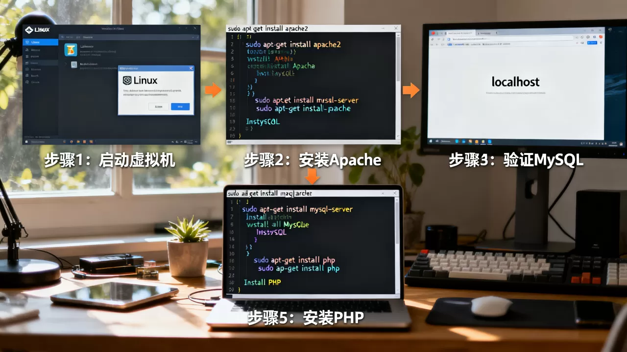 虚拟机Linux系统如何搭建LAMP环境?,有哪些步骤? 虚拟机Linux系统如何搭建LAMP环境?,有哪些步骤?