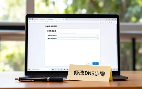 浏览器自带的DNS服务器是多少呢，怎么修改？