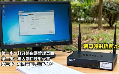 Win7如何设置服务器端口映射，具体步骤是什么？