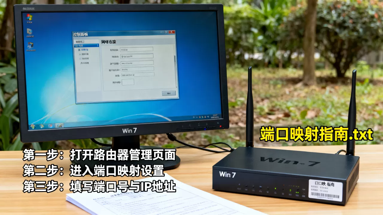 Win7如何设置服务器端口映射,具体步骤是什么? Win7如何设置服务器端口映射,具体步骤是什么?