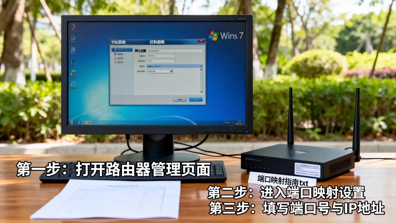 Win7如何设置服务器端口映射,具体步骤是什么? Win7如何设置服务器端口映射,具体步骤是什么?