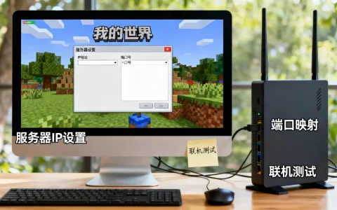我的世界电脑服务器ip怎么设置，怎么搭建专属联机服务器？