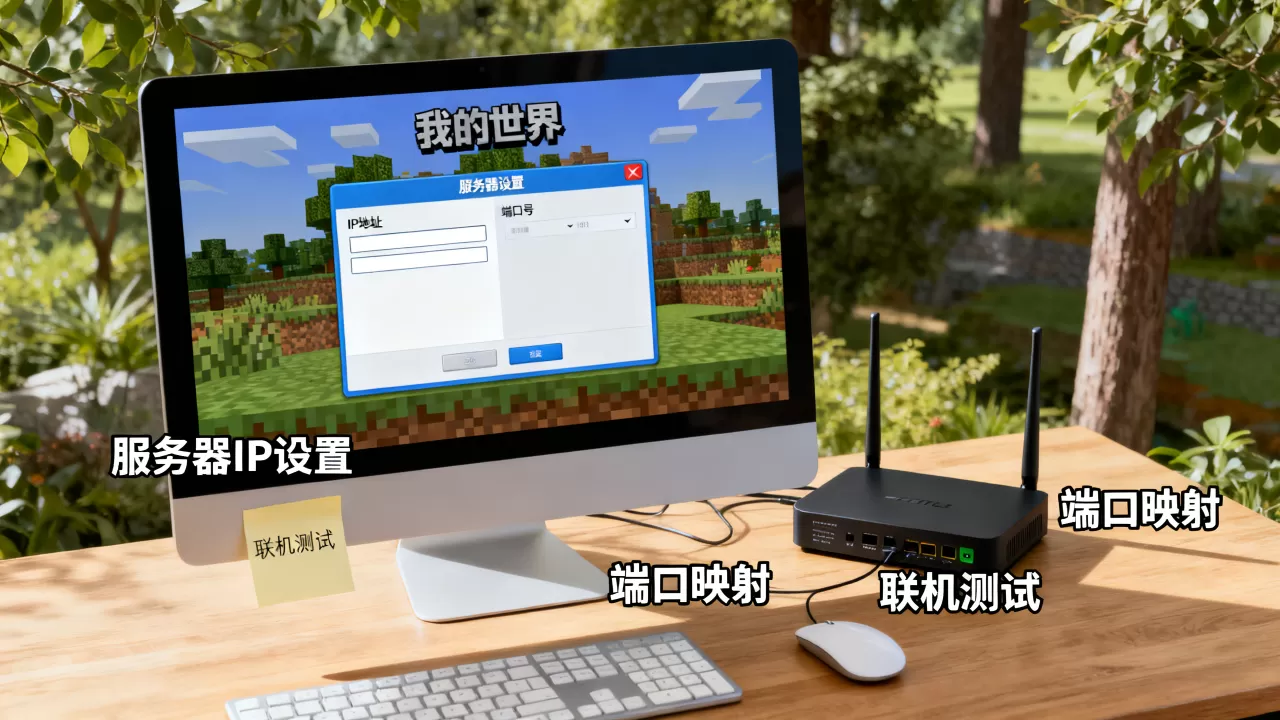 我的世界电脑服务器ip怎么设置,怎么搭建专属联机服务器? 我的世界电脑服务器ip怎么设置,怎么搭建专属联机服务器?