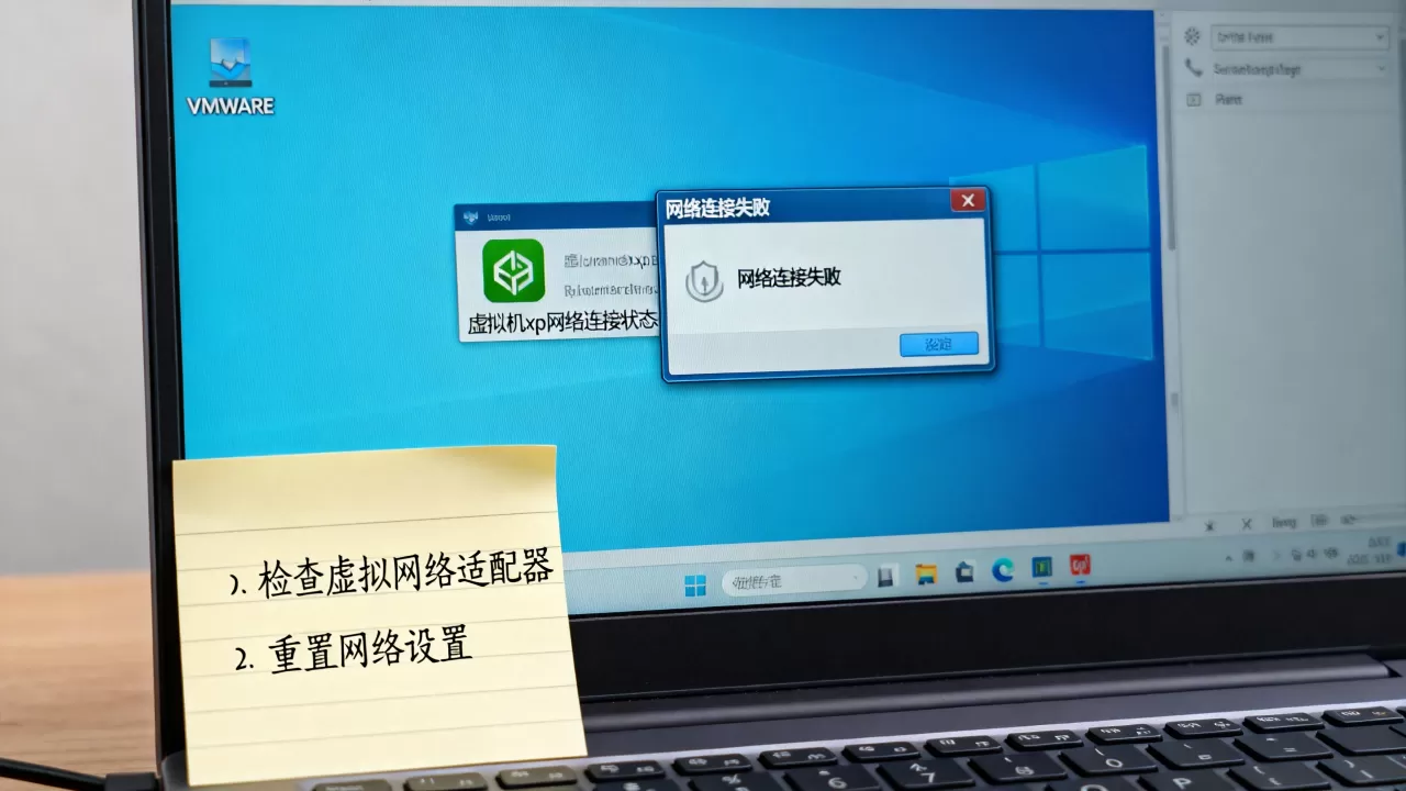 虚拟机xp网络连接不上怎么办?vmware网络连接故障解决步骤 虚拟机xp网络连接不上怎么办?vmware网络连接故障解决步骤