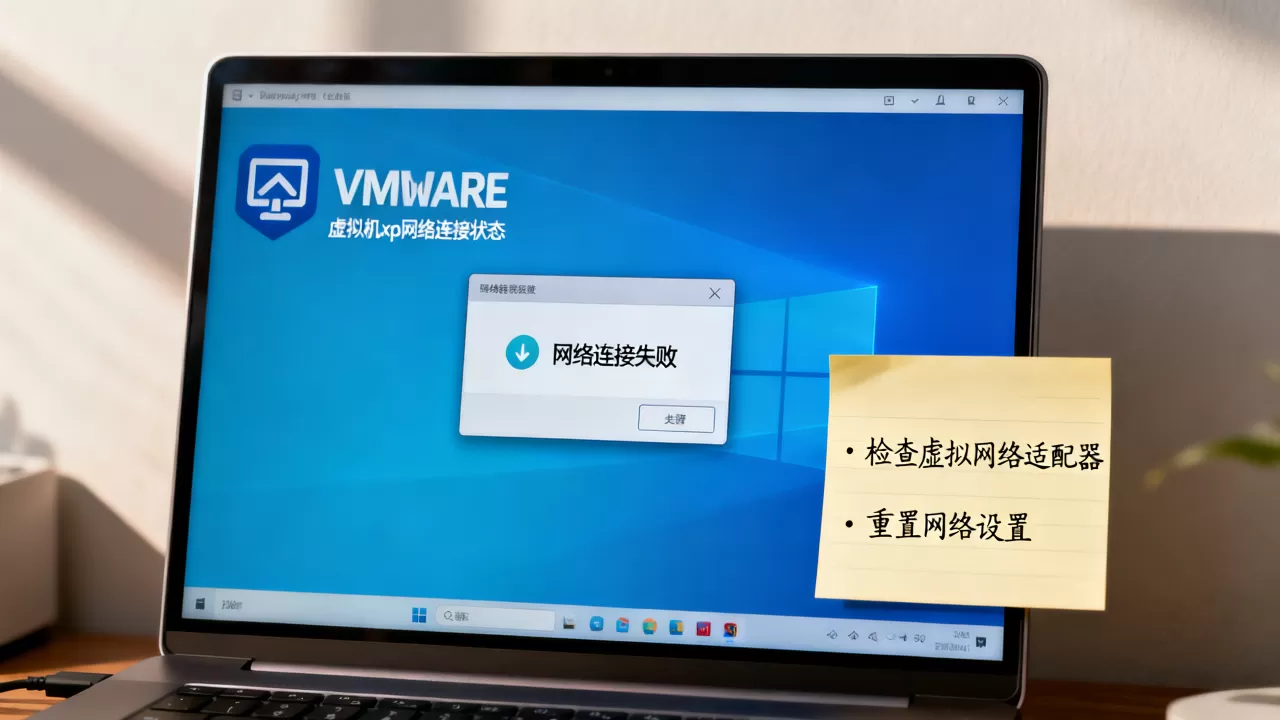 虚拟机xp网络连接不上怎么办?vmware网络连接故障解决步骤 虚拟机xp网络连接不上怎么办?vmware网络连接故障解决步骤