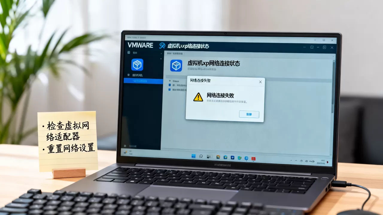 虚拟机xp网络连接不上怎么办?vmware网络连接故障解决步骤 虚拟机xp网络连接不上怎么办?vmware网络连接故障解决步骤
