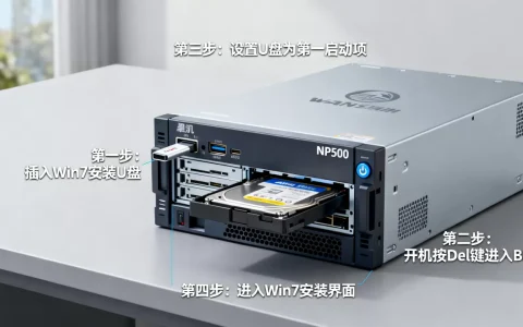 浪潮服务器NP5020怎么装Win7，装Win7系统步骤？