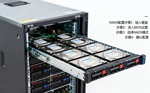 R720服务器如何做RAID5，RAID5配置步骤是什么？