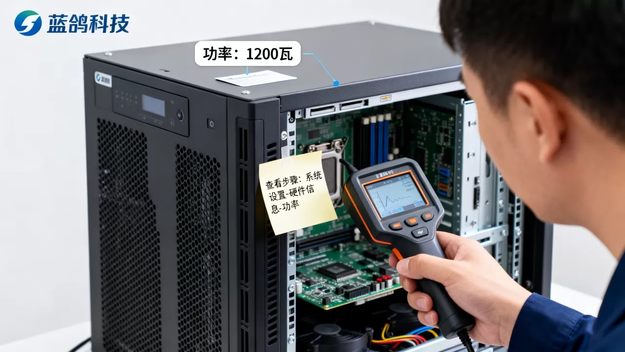 蓝鸽科技服务器功率到底是多少瓦?,如何查看? 蓝鸽科技服务器功率到底是多少瓦?,如何查看?