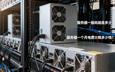 服务器一般耗能是多少？,服务器一个月电费大概多少钱？
