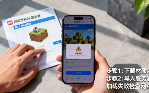 如何给网易我的世界pe服务器加材质包？,材质包加载失败怎么办