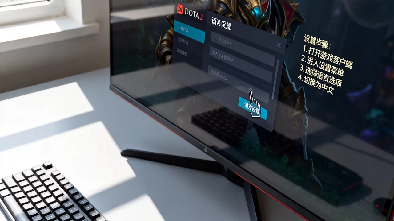 dota2服务器英文怎么换成中文版,在哪设置? dota2服务器英文怎么换成中文版,在哪设置?