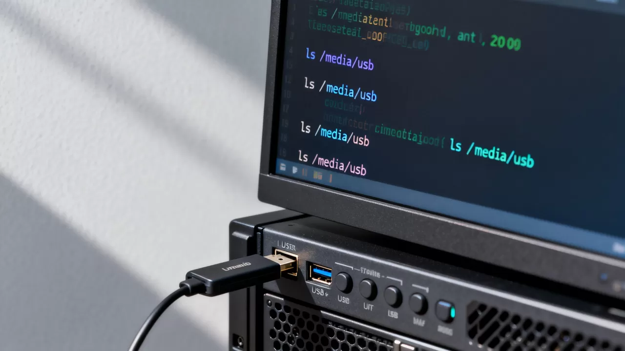 linux服务器如何查看u盘中的文件夹,用什么命令 linux服务器如何查看u盘中的文件夹,用什么命令