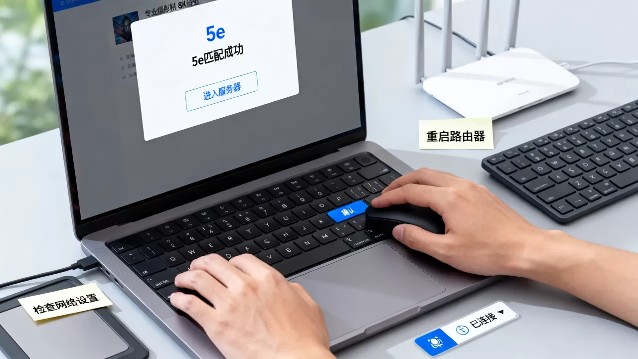 5e匹配成功怎么进入服务器,5E进服务器卡住怎么办? 5e匹配成功怎么进入服务器,5E进服务器卡住怎么办?