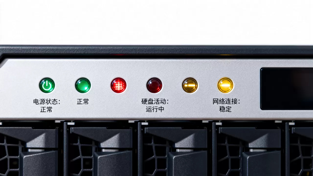 服务器指示灯有哪些?怎么看状态? 服务器指示灯有哪些?怎么看状态?
