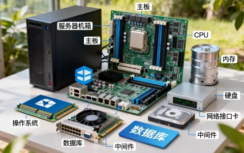 服务器到底由哪些部分组成，包含哪些硬件和软件？