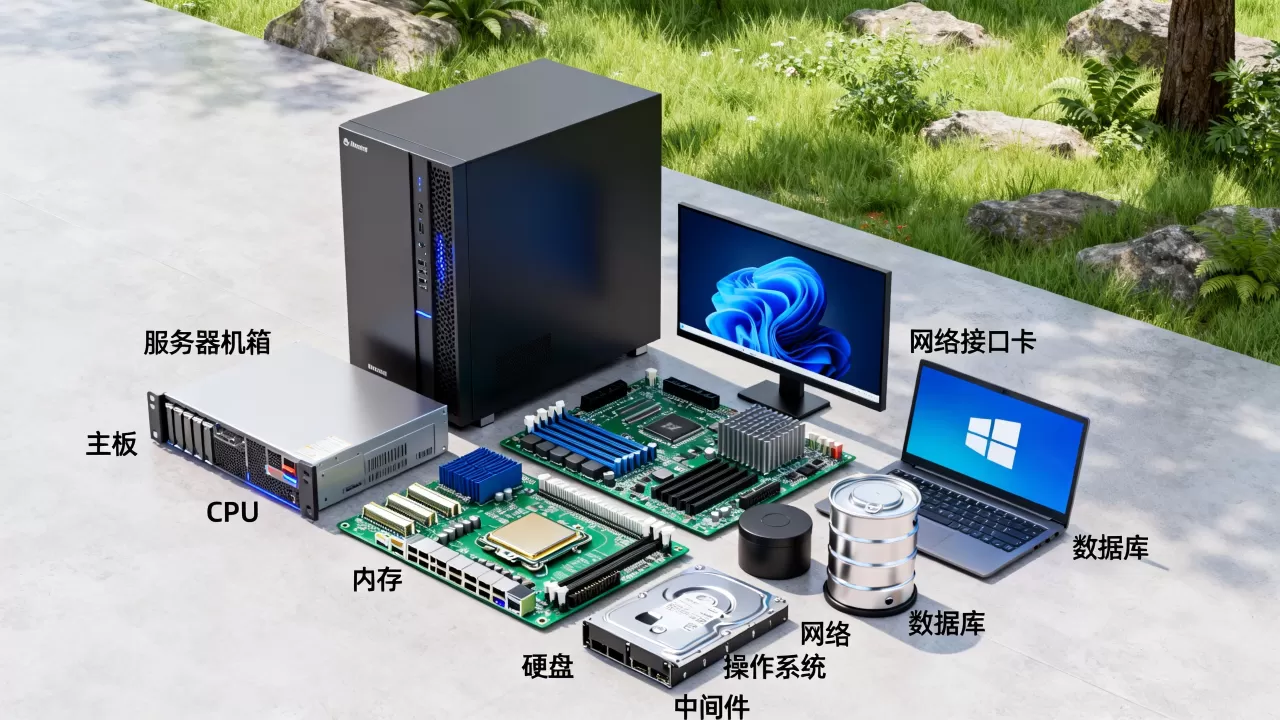 服务器到底由哪些部分组成,包含哪些硬件和软件? 服务器到底由哪些部分组成,包含哪些硬件和软件?