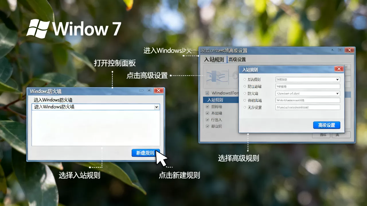 怎么打开Win7防火墙的服务器,Win7防火墙端口怎么设置? 怎么打开Win7防火墙的服务器,Win7防火墙端口怎么设置?