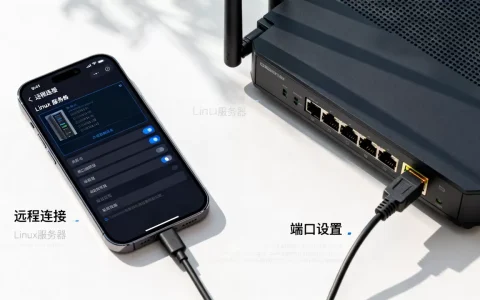 手机怎么远程连接Linux服务器端口？,端口号怎么设置
