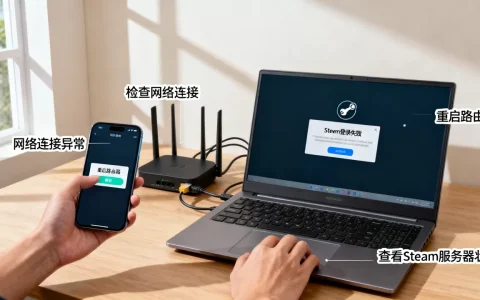 steam登录不上服务器失败怎么办，连接错误如何解决？