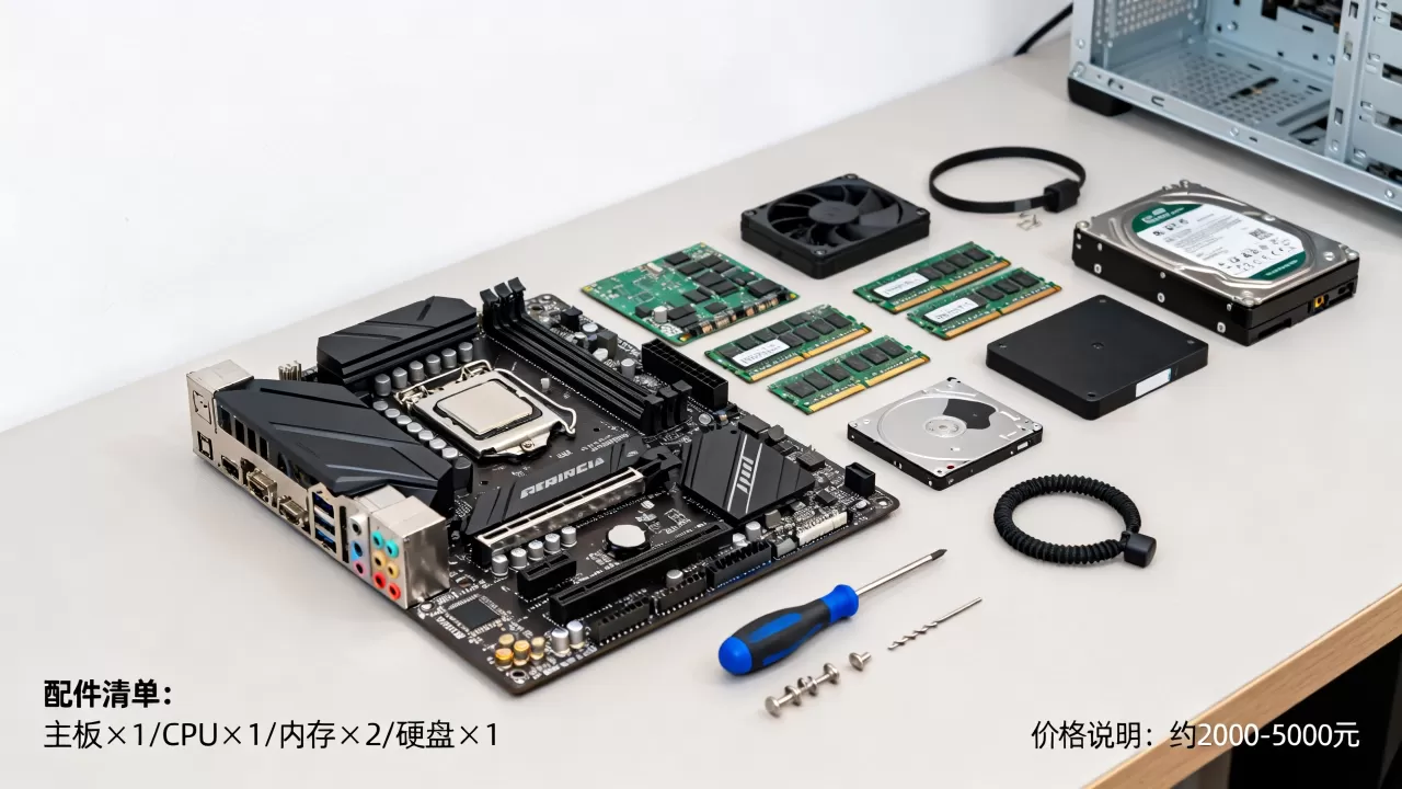 组装轻量服务器需要多少钱,价格贵不贵? 组装轻量服务器需要多少钱,价格贵不贵?