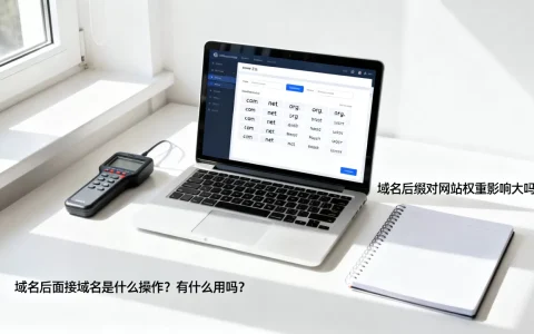 域名后面接域名是什么操作？有什么用吗？，域名后缀对网站权重影响大吗？
