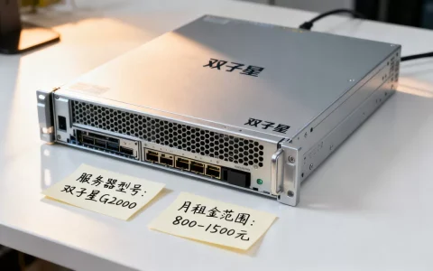 双子星服务器多少钱一台，租用价格贵不贵？