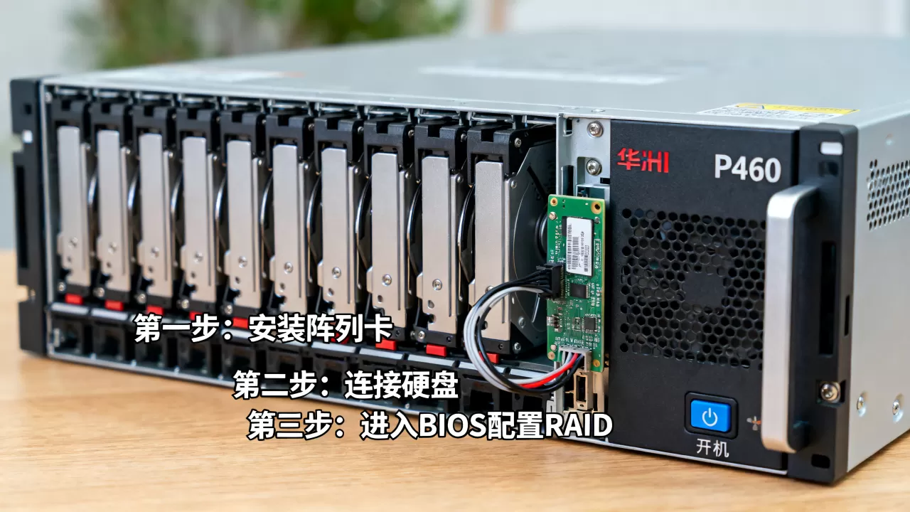 华三P460服务器怎么做RAID,配置步骤是什么? 华三P460服务器怎么做RAID,配置步骤是什么?