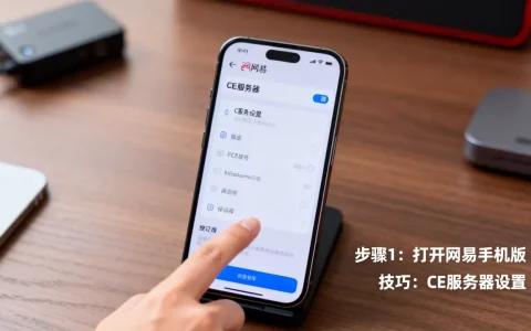 网易手机版里怎么用CE服务器？，有哪些实用技巧
