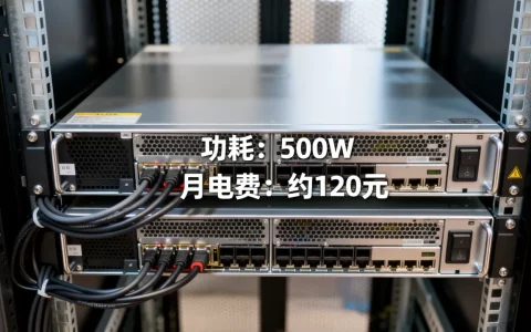 一般服务器功耗是多少，服务器一个月电费大概多少？