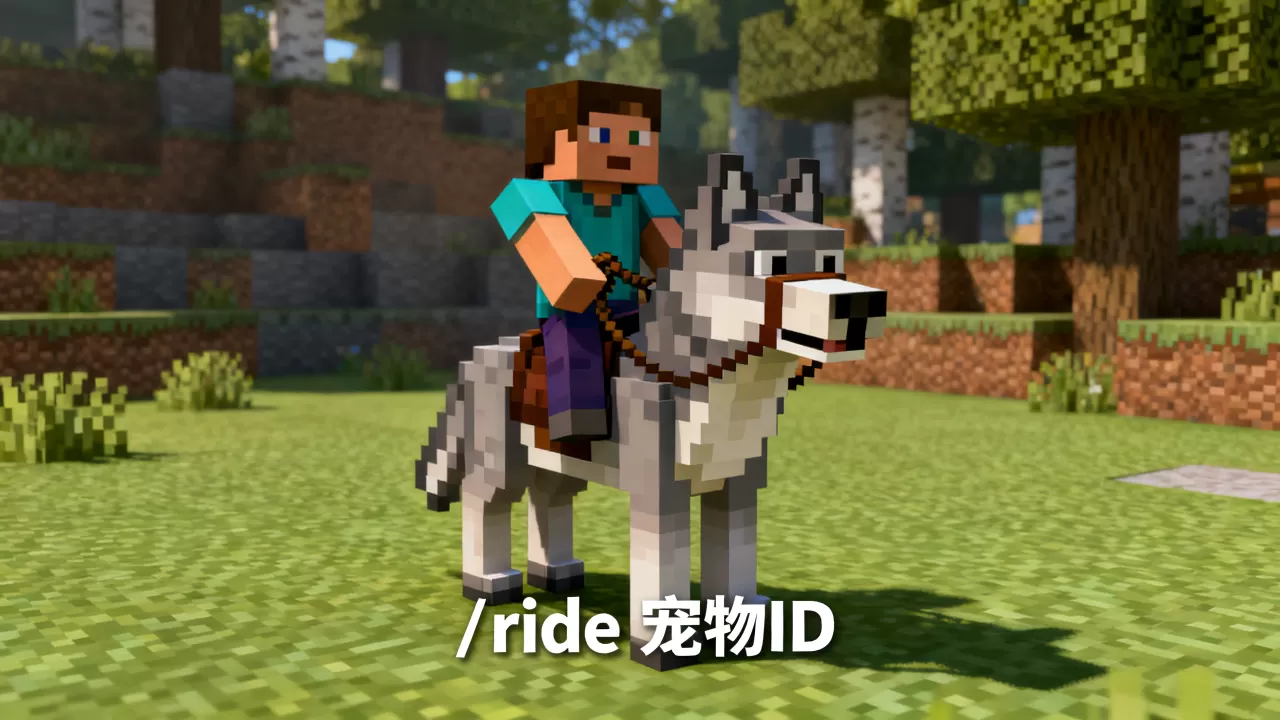 我的世界手机版ec服务器怎么骑宠物,坐骑指令是什么? 我的世界手机版ec服务器怎么骑宠物,坐骑指令是什么?