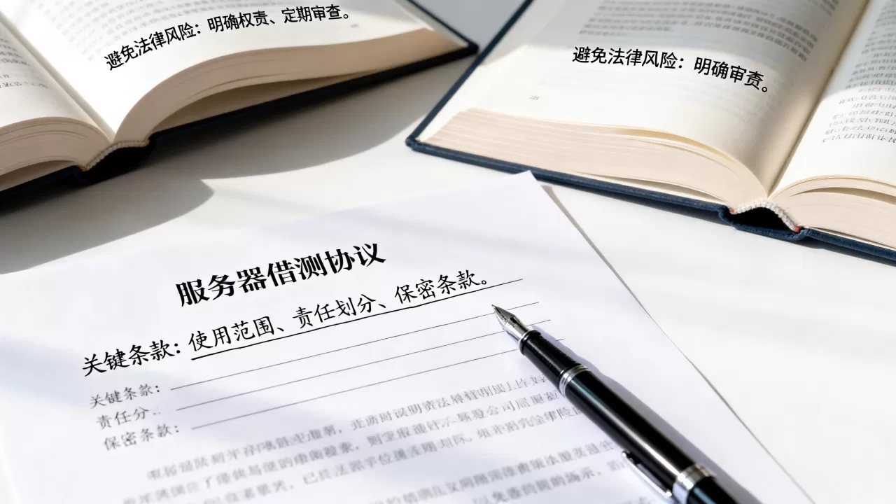 服务器借测协议有哪些关键条款,怎么避免法律风险? 服务器借测协议有哪些关键条款,怎么避免法律风险?