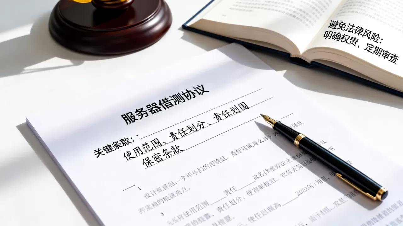 服务器借测协议有哪些关键条款,怎么避免法律风险? 服务器借测协议有哪些关键条款,怎么避免法律风险?