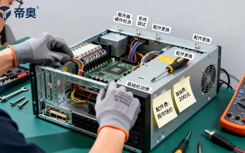 帝奥服务器维修一次要多少钱，收费标准是什么？