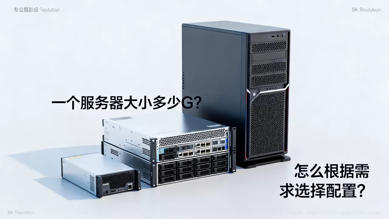 一个服务器大小多少G?,怎么根据需求选择配置? 一个服务器大小多少G?,怎么根据需求选择配置?