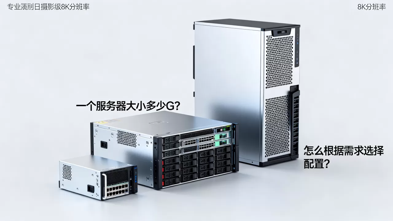 一个服务器大小多少G?,怎么根据需求选择配置? 一个服务器大小多少G?,怎么根据需求选择配置?