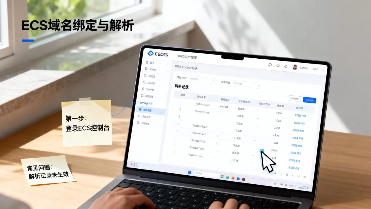 ECS域名绑定域名解析步骤怎么做,常见问题有哪些? ECS域名绑定域名解析步骤怎么做,常见问题有哪些?