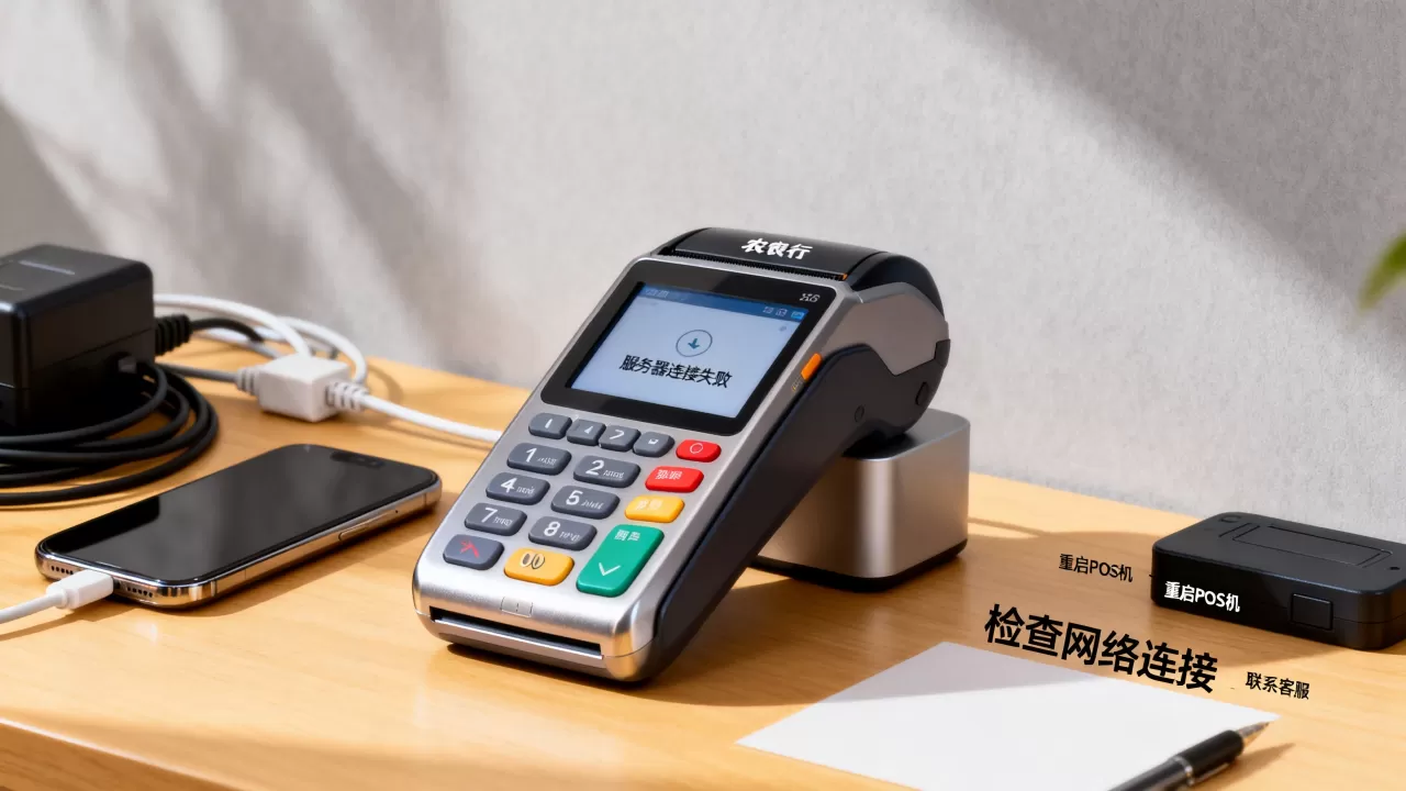 农行POS机服务器连接失败是怎么回事,如何解决? 农行POS机服务器连接失败是怎么回事,如何解决?
