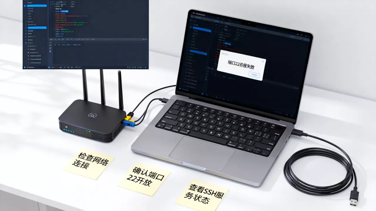 虚拟机端口22连接失败怎么办?排查步骤有哪些?SSH连接不上 虚拟机端口22连接失败怎么办?排查步骤有哪些?SSH连接不上